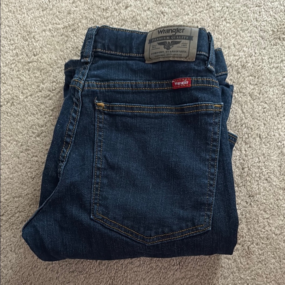 Wrangler Kids Dark Blue Jeans